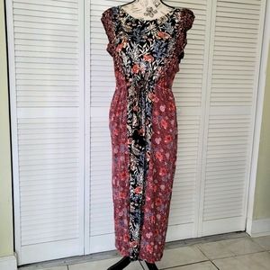 Lucky Brand Floral Long Dress